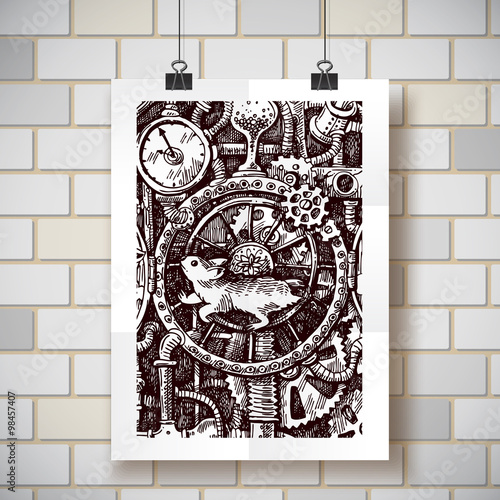 steampunk time machine