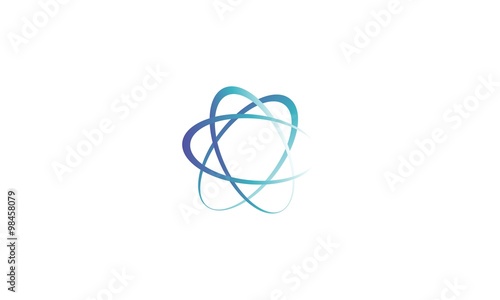  abstract circle company logo
