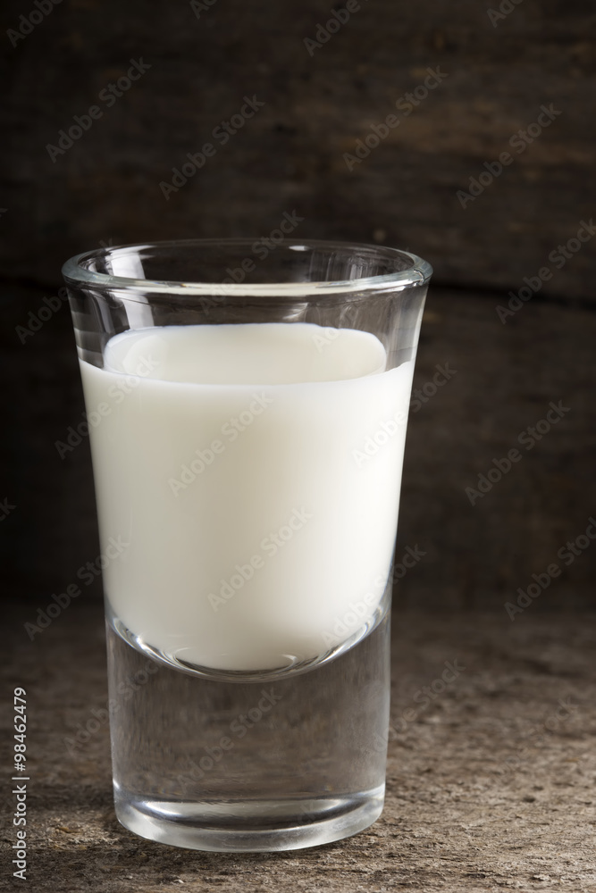 Shot of milk Shot of milk