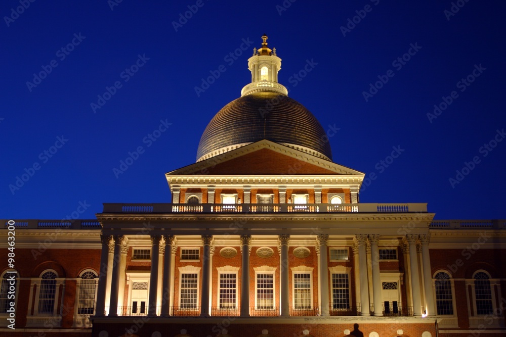 Fototapeta premium Massachusetts State House, Boston..