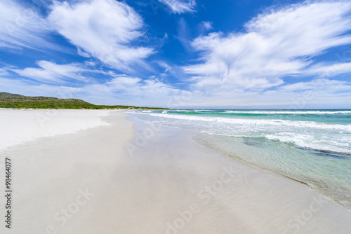 Tropical beach coastline Cape Town South Africa