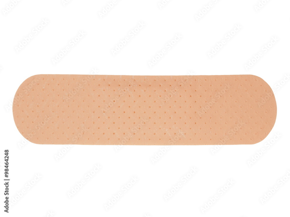 macro adhesive bandage isolated on white background macro adhesive bandage isolated on white background
