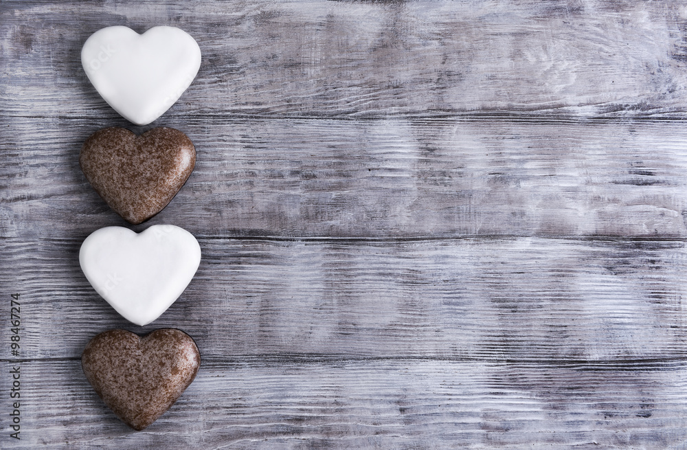 Fototapeta premium hearts for Valentine's Day