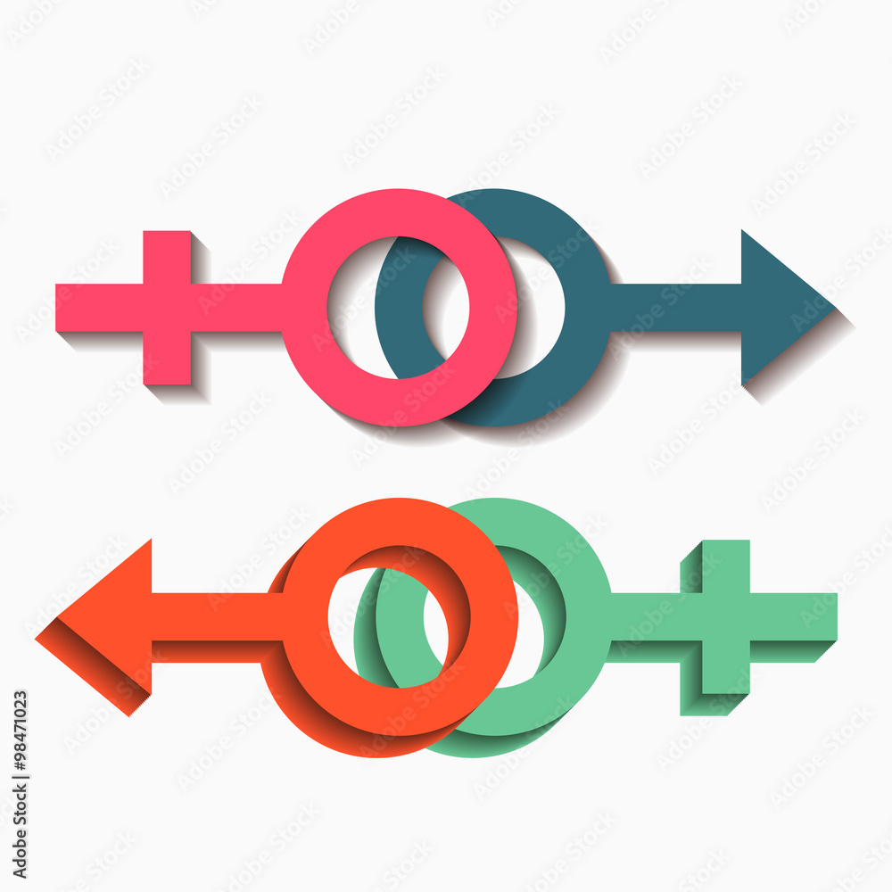 Fototapeta premium Mars and venus