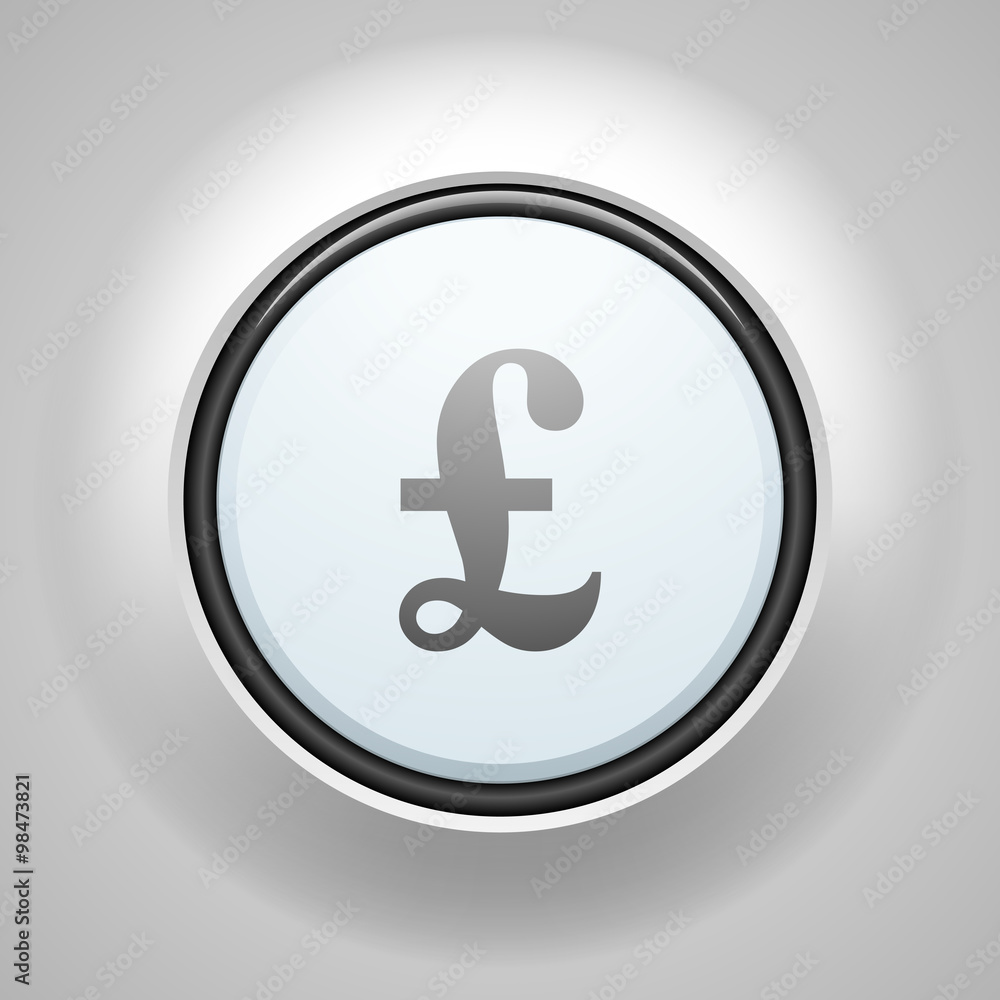 Pound button sign illustration Pound button sign illustration