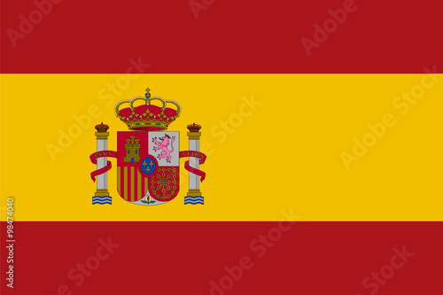 Standard Proportions for Spain Flag