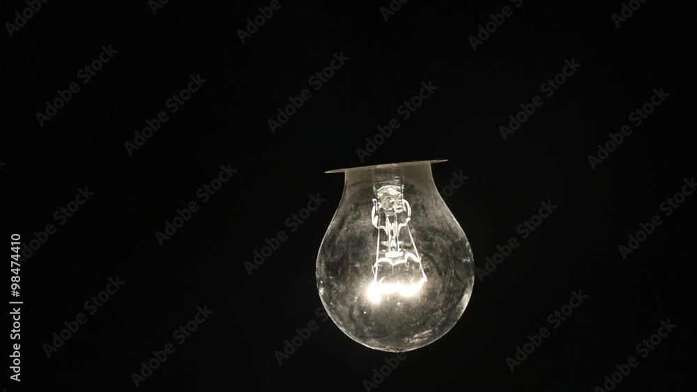 bulb in dark bulb in dark
