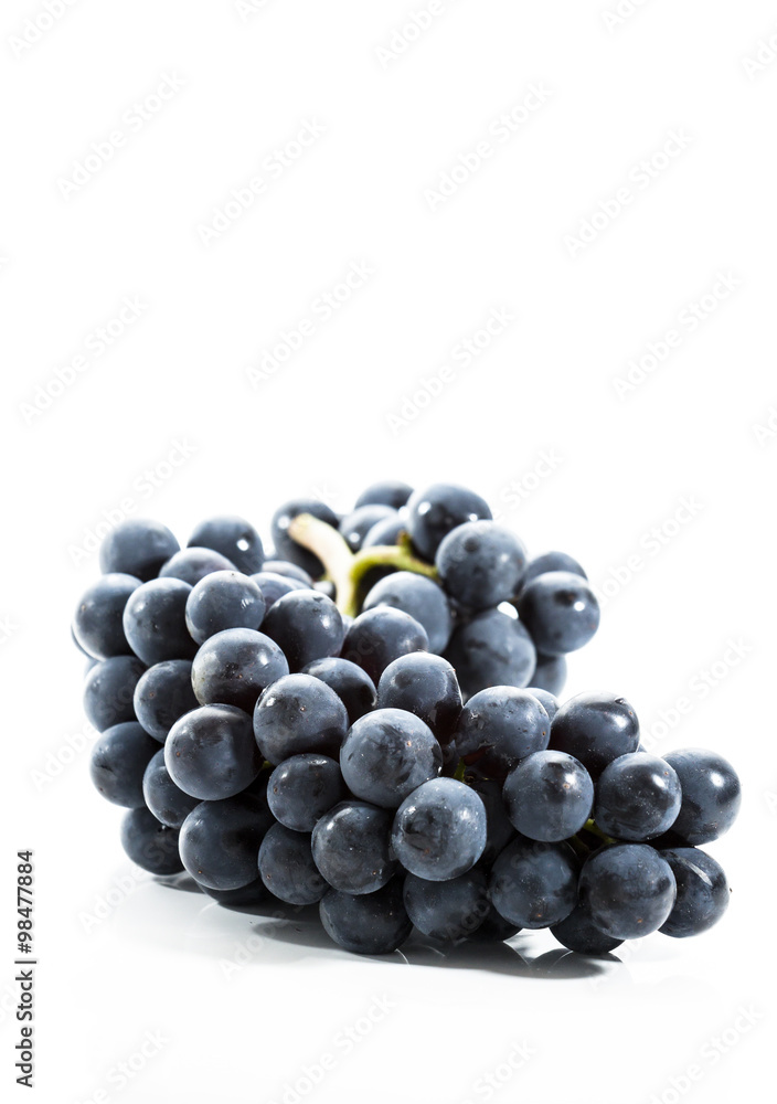 Collection of Fresh Grapes on Bright Backgroup Up Close Collection of Fresh Grapes on Bright Backgroup Up Close