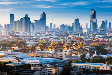 Keuken achterwand Bangkok Zonsopgang bij Grand Palace Bangkok  © tawanlubfah