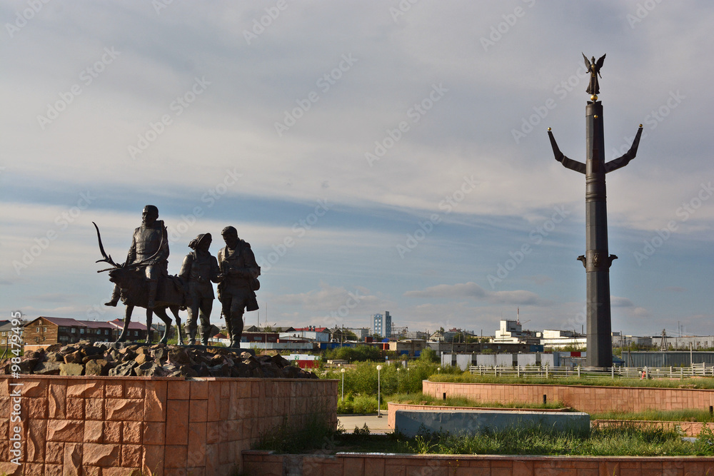 Fototapeta premium memorial complex