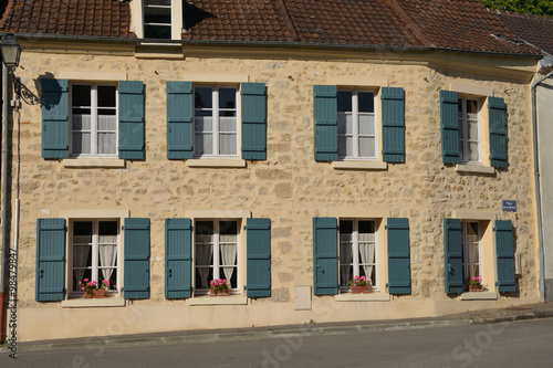  France, the picturesque village of  Gaillon sur Moncient photo