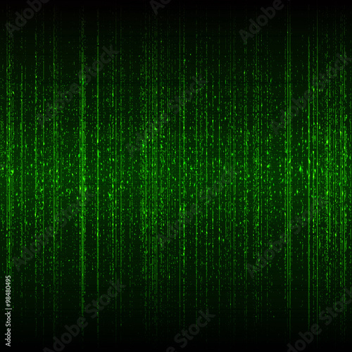 Abstract background with green shining texture