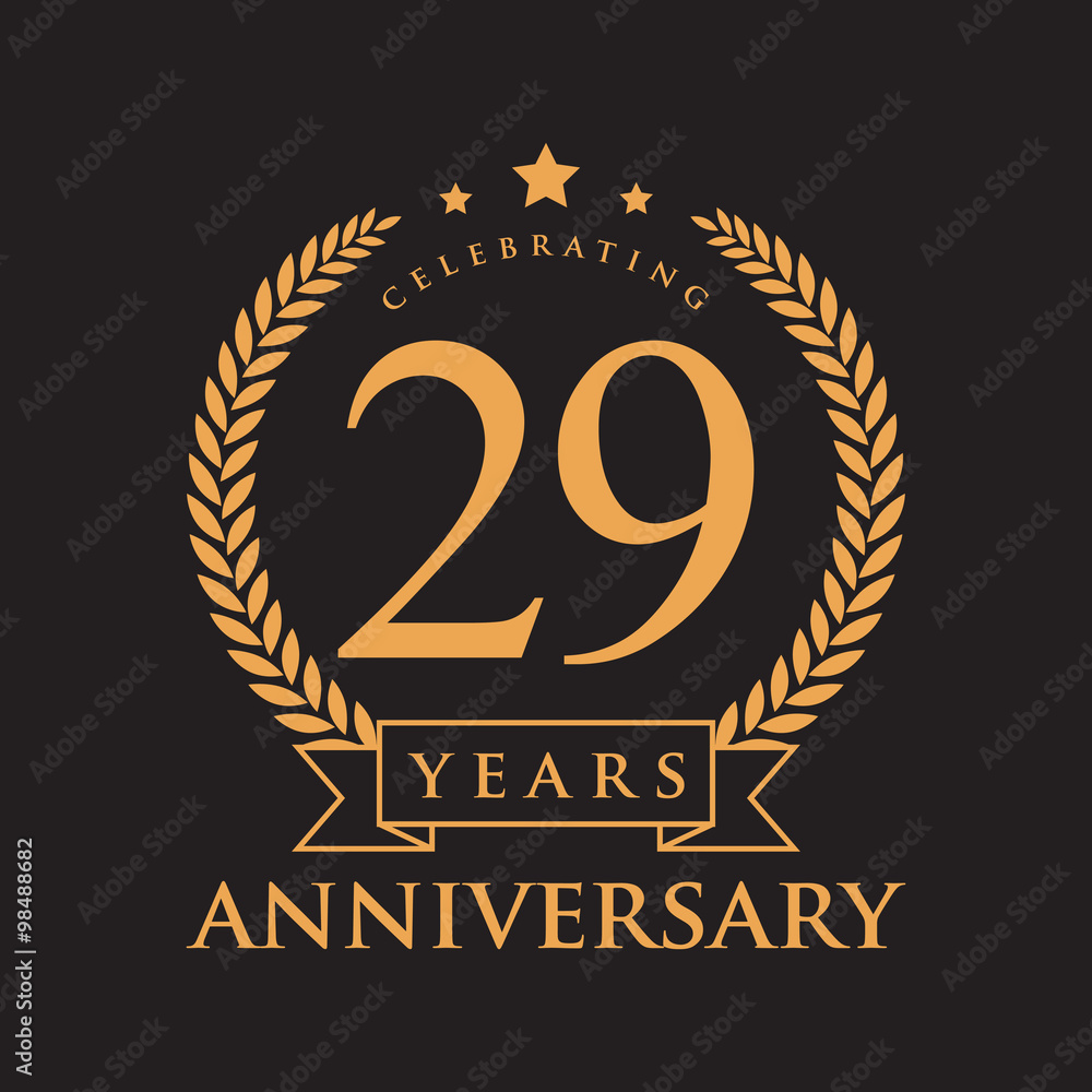 Fototapeta premium cellebrating anniversary