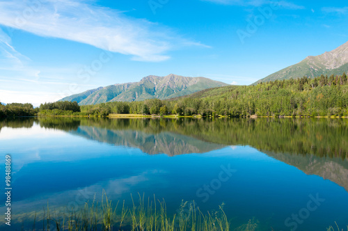 A lake in Wrangler - St. Elias National Park, Alaska