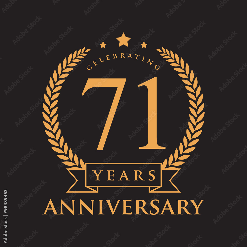 Fototapeta premium cellebrating anniversary