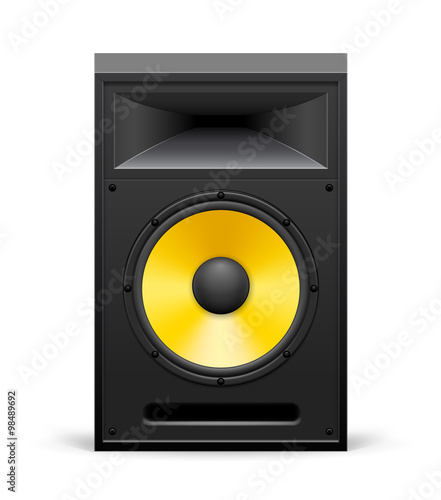 Enceinte de studio vectorielle 2