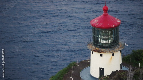 Makapuu Lighthouse Pacific Ocean Hawaii Island Oahu United States photo