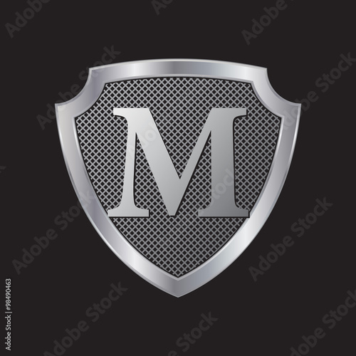 innitial shield logo icon