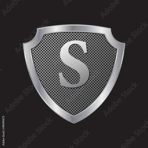 innitial shield logo icon