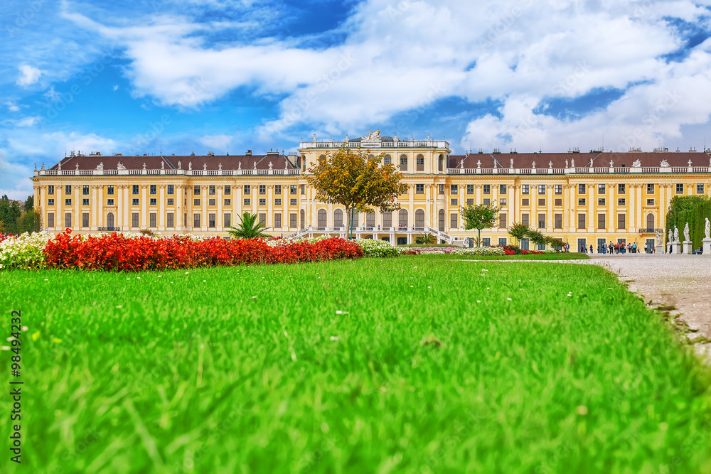 Fototapeta premium Upper Belvedere. Main palace complex Belvedere.Vienna. Austria.