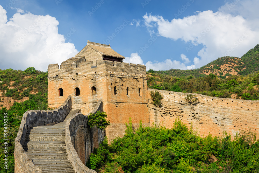 Obraz premium The Majestic spectacular Great Wall of China