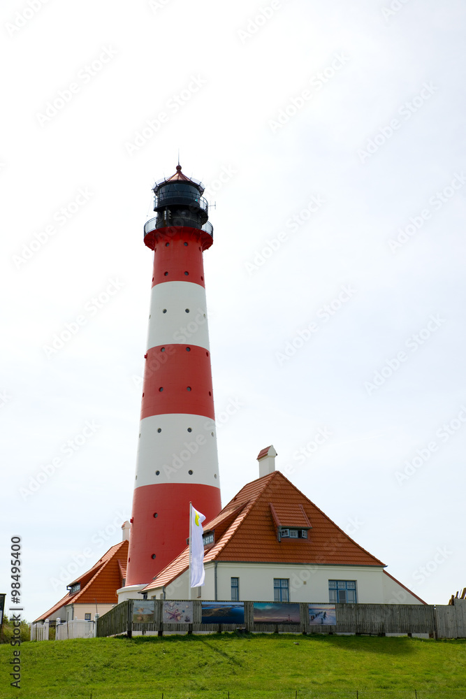 Westerhever Leuchtturm - Nordsee