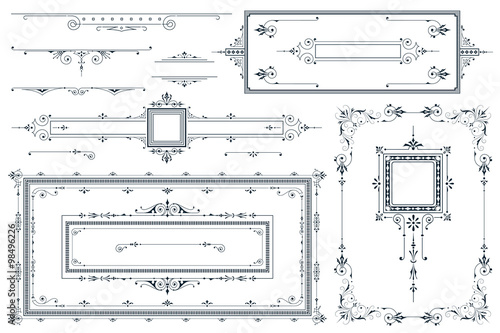 Vector template. Advertisements, flyer, web, wedding  and other