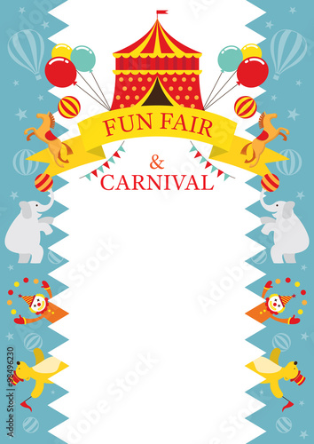 Fun Fair, Carnival, Circus, Frame, Amusement Park, Theme Park, Carnival, Fun Fair