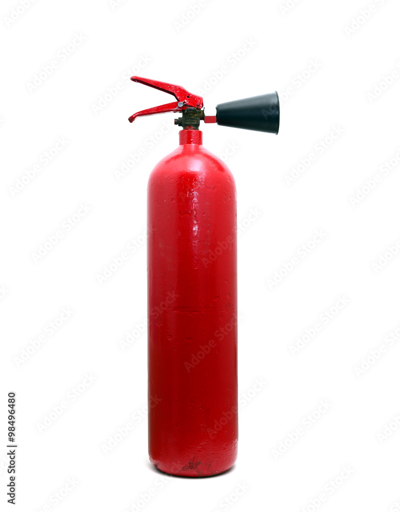 red fire extinguisher red fire extinguisher