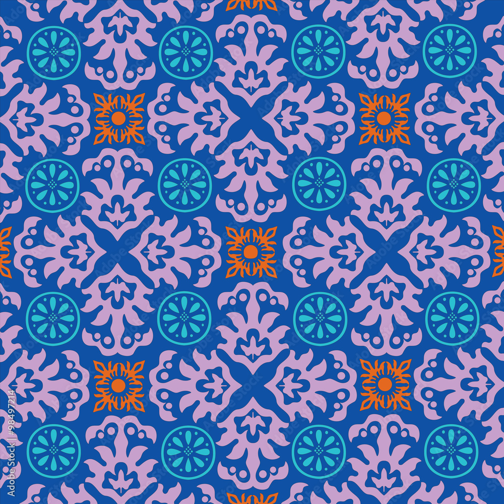 Floral Ornamental Vector Pattern