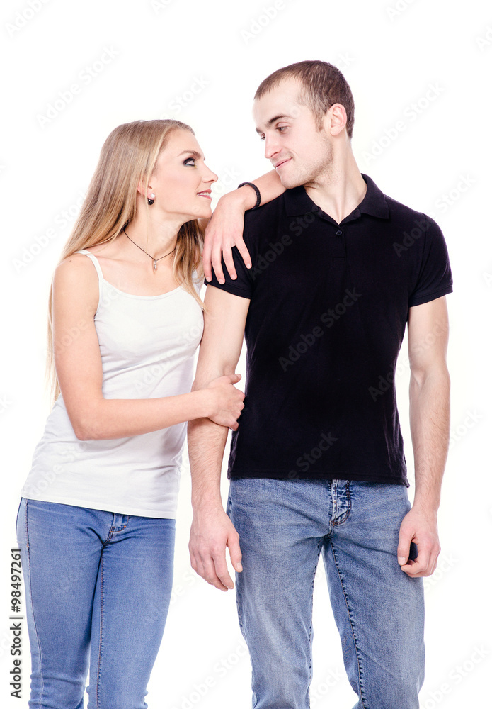 Happy couple in love Happy couple in love