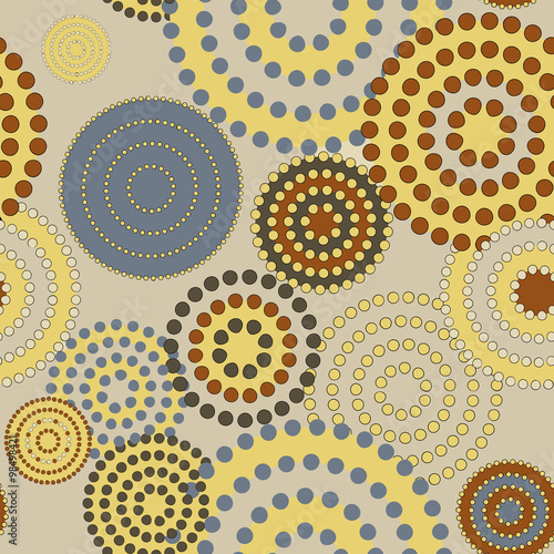 geometric pattern background vintage style pastel tone