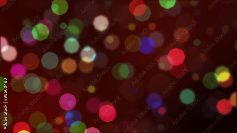 Christmas Lights Bokeh Christmas Lights Bokeh