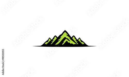 lanscape mountain business company logo