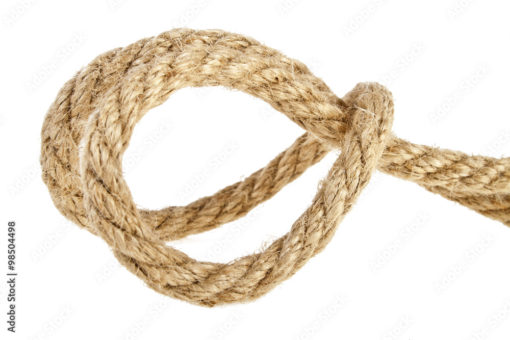 Rope isolated on white background Rope isolated on white background