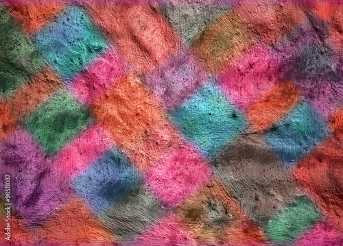 Colorful clay grunge background