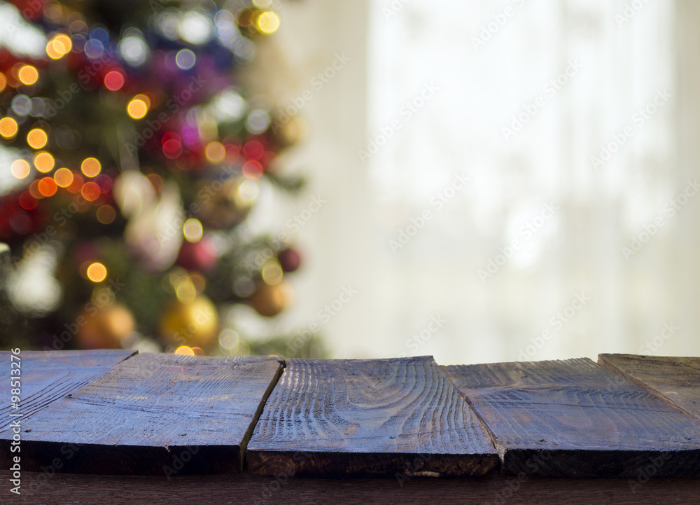 christmas table background