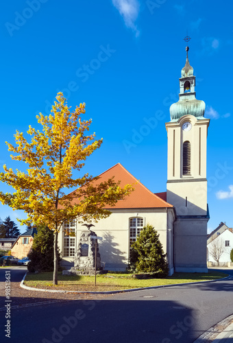 Dorfkirche von Neu Zittau bei Berlin, Brandenburg, Deutschland