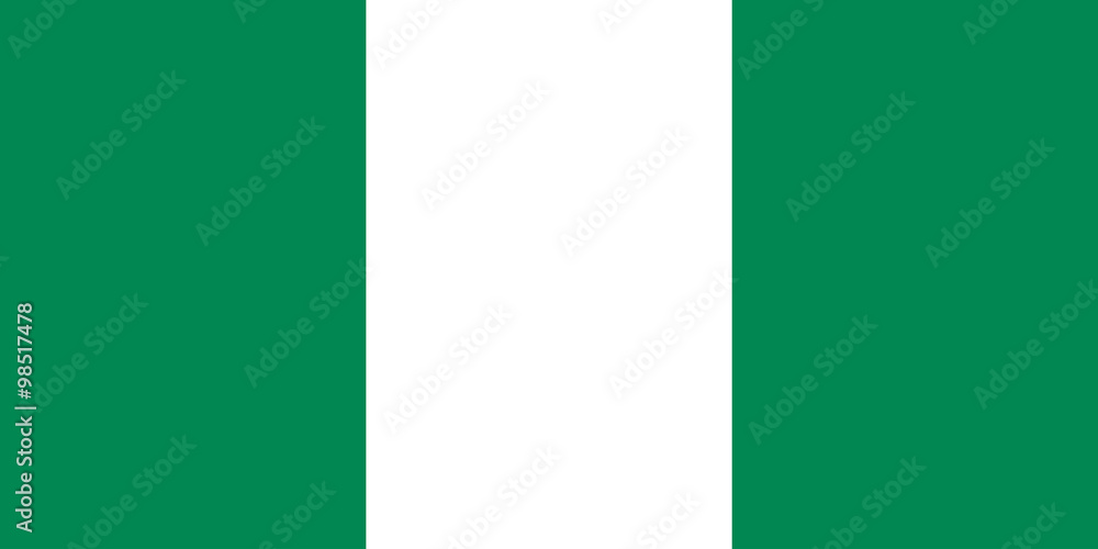 vector flag of Nigeria vector flag of Nigeria