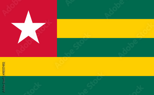 Free Download vector flag of Togo - GFXLoad