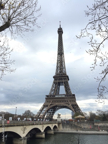 Torre Eiffel d'inverno, Parigi, Francia © Eleonora Lamio