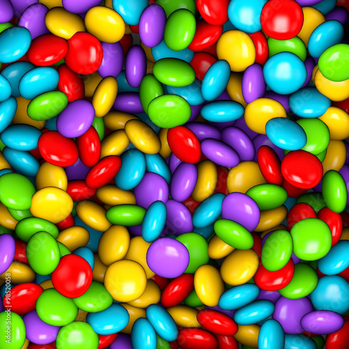 Small colorful candy background.