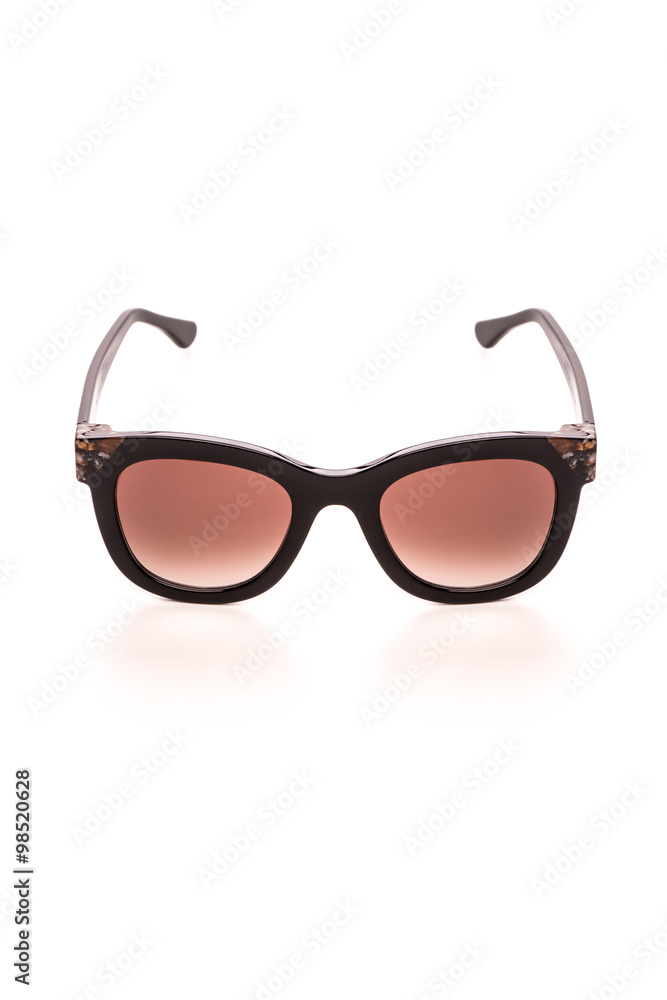 sunglasses on a white background sunglasses on a white background