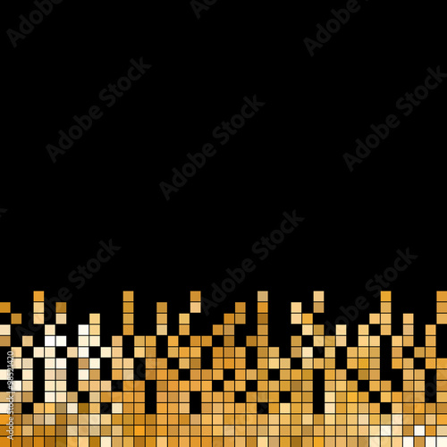 abstract vector square pixel mosaic background