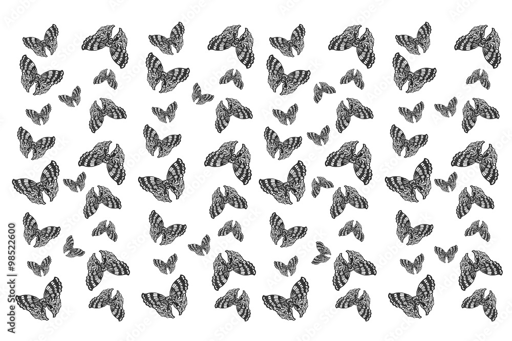 pattern of butterflies pattern of butterflies
