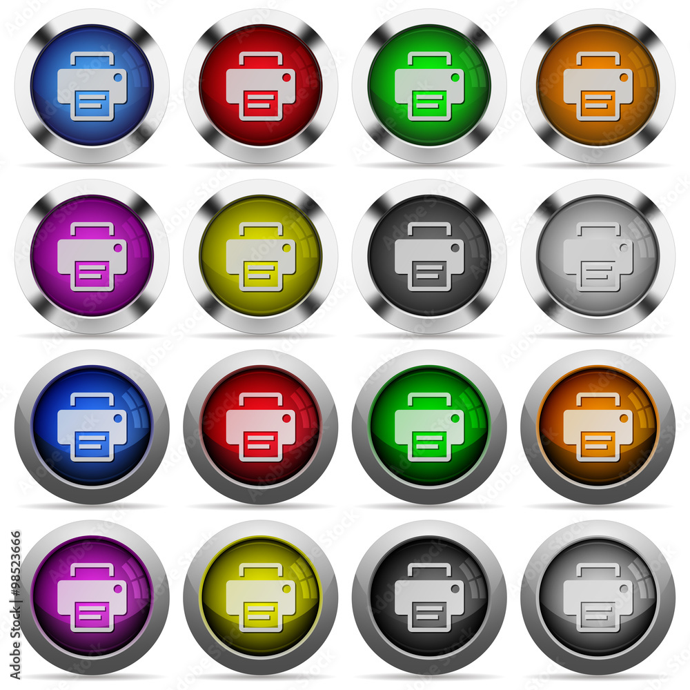 Printer button set Printer button set