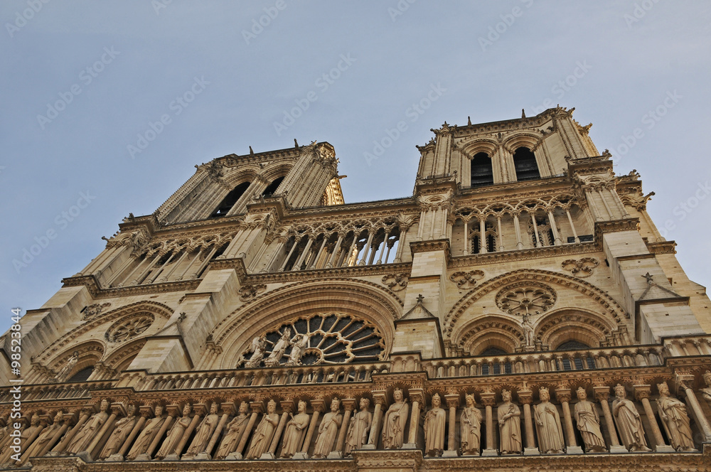 Parigi, la cattedrale di Notre Dame 