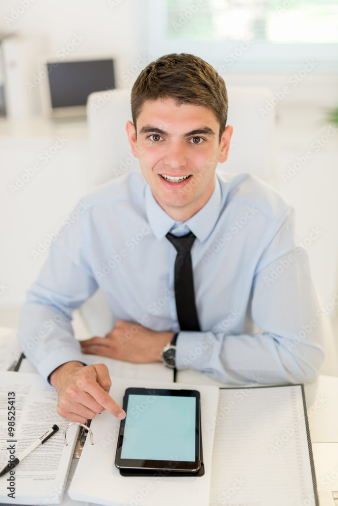 Fototapeta premium Young Businessman