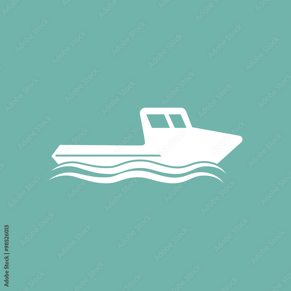 Fishing boat icon Fishing boat icon