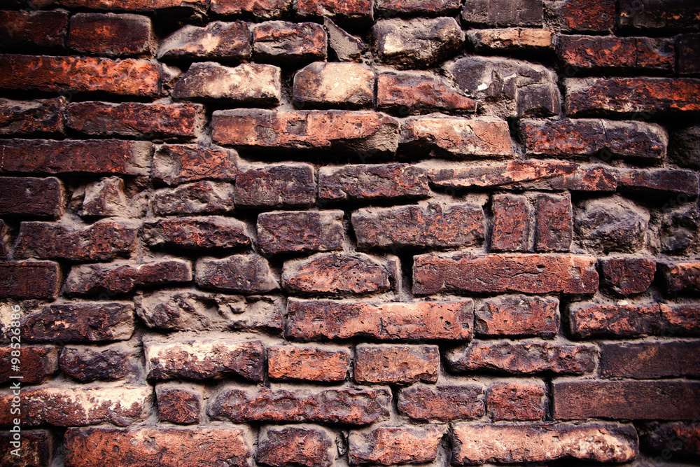 Obraz premium Grunge stile of brick wall